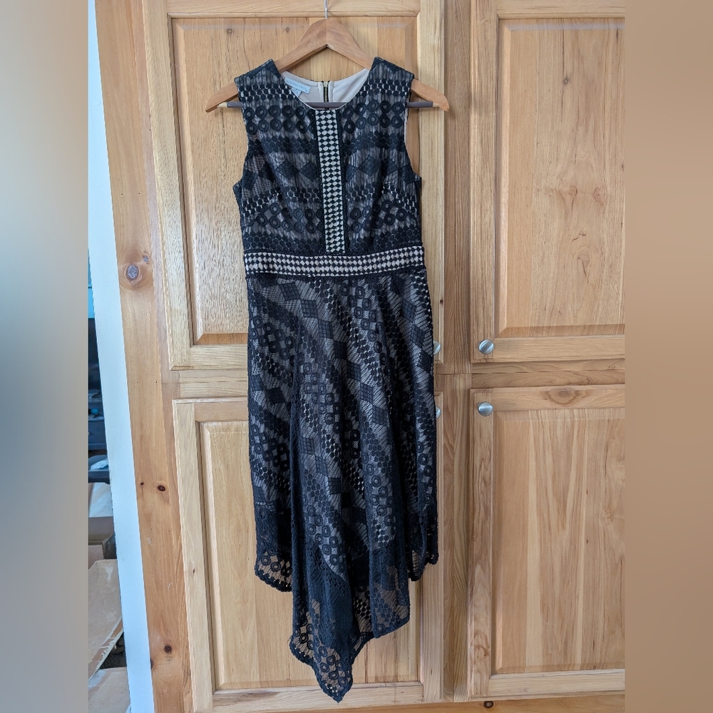Elegant Black Lace Dress